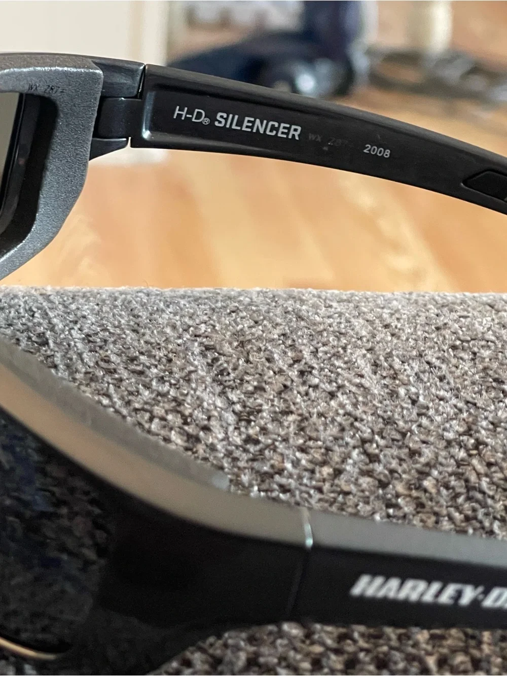 Harley-Davidson Black Sunglasses with Branded Soft Pouch